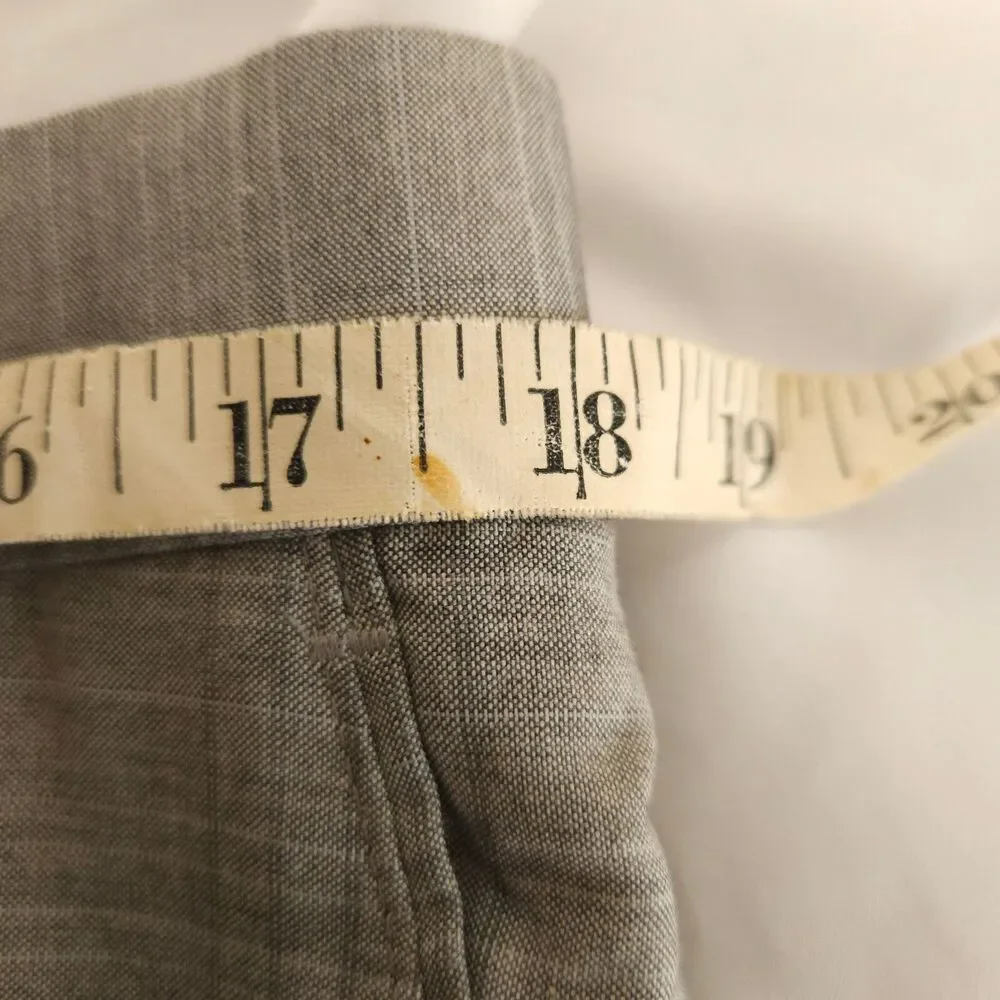 NWT Banana Republic Gray Tailored Fit Dress Pants‎ Mens 35x32